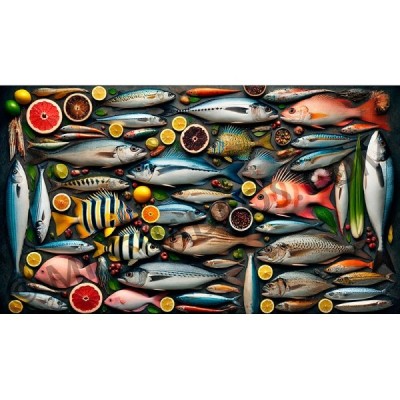 BODEGON DE PECES PLANO
