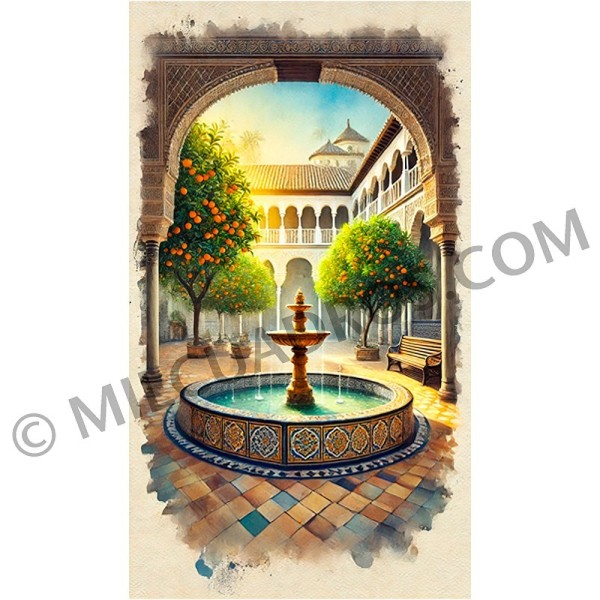 VE-CO-FUENTE-EN-PATIO-Y-ARCO